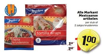 Aanbiedingen Alle markant mexicaanse artikelen - Markant - Geldig van 02/01/2017 tot 08/01/2017 bij Coop