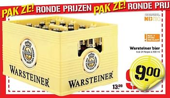 Aanbiedingen Warsteiner bier - Warsteiner - Geldig van 02/01/2017 tot 08/01/2017 bij Coop