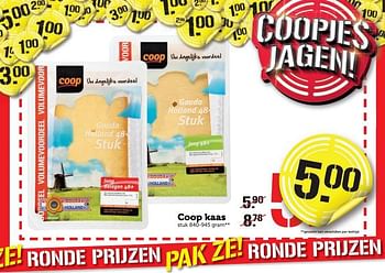Aanbiedingen Coop kaas - Huismerk - Coop - Geldig van 02/01/2017 tot 08/01/2017 bij Coop