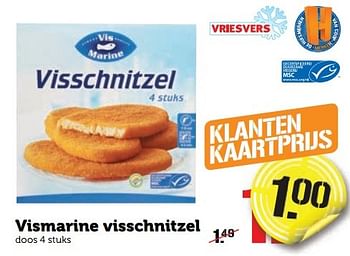 Aanbiedingen Vismarine visschnitzel - Vismarine - Geldig van 02/01/2017 tot 08/01/2017 bij Coop