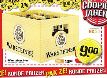 Aanbiedingen Warsteiner bier - Warsteiner - Geldig van 02/01/2017 tot 08/01/2017 bij Coop