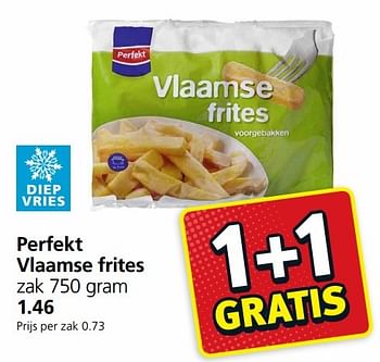 Aanbiedingen Perfekt vlaamse frites - Perfekt - Geldig van 02/01/2017 tot 08/01/2017 bij Jan Linders