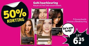 Aanbiedingen Guhl haarkleuring - Guhl - Geldig van 02/01/2017 tot 08/01/2017 bij Kruidvat
