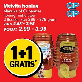 Aanbiedingen Melvita honing - Melvita - Geldig van 04/01/2017 tot 10/01/2017 bij Hoogvliet