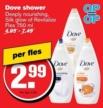 Aanbiedingen Dove shower - Dove - Geldig van 04/01/2017 tot 10/01/2017 bij Hoogvliet