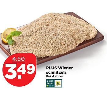 Aanbiedingen Plus wiener schnitzels - Huismerk - Plus - Geldig van 05/01/2017 tot 08/01/2017 bij Plus