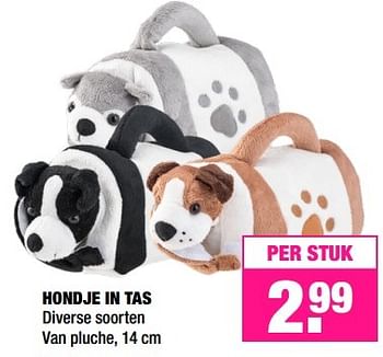 Aanbiedingen Hondje in tas - Huismerk - Big Bazar - Geldig van 02/01/2017 tot 15/01/2017 bij Big Bazar