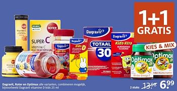 Aanbiedingen Dagravit vitamine d kids - Dagravit - Geldig van 02/01/2017 tot 15/01/2017 bij Etos