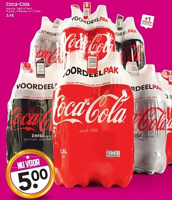 Aanbiedingen Coca-cola - Coca Cola - Geldig van 08/01/2017 tot 14/01/2017 bij Em-té