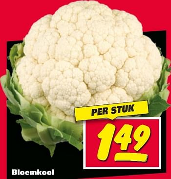 Aanbiedingen Bloemkool - Huismerk - Nettorama - Geldig van 09/01/2017 tot 15/01/2017 bij Nettorama