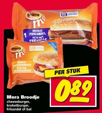 Aanbiedingen Mora broodje - Mora - Geldig van 09/01/2017 tot 15/01/2017 bij Nettorama