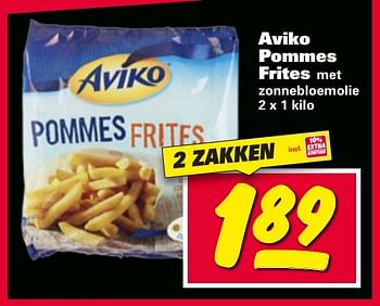 Aanbiedingen Aviko pommes frites - Aviko - Geldig van 09/01/2017 tot 15/01/2017 bij Nettorama