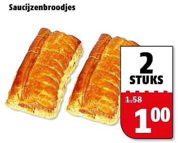 Aanbiedingen Saucijzenbroodjes - Huismerk Poiesz - Geldig van 09/01/2017 tot 15/01/2017 bij Poiesz