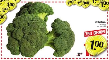 Aanbiedingen Broccoli - Huismerk - Coop - Geldig van 09/01/2017 tot 15/01/2017 bij Coop