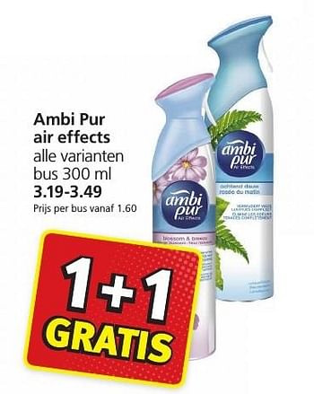 Aanbiedingen Ambi pur air effects - Ambi Pur - Geldig van 09/01/2017 tot 15/01/2017 bij Jan Linders