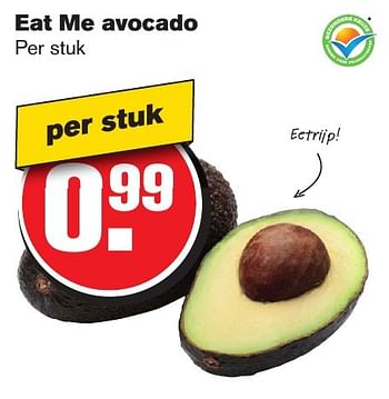 Aanbiedingen Eat me avocado - Huismerk - Hoogvliet - Geldig van 11/01/2017 tot 17/01/2017 bij Hoogvliet