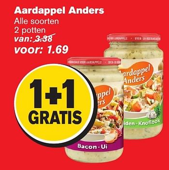 Aanbiedingen Aardappel anders - aardappelanders - Geldig van 11/01/2017 tot 17/01/2017 bij Hoogvliet