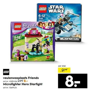 Aanbiedingen Microfighter hero starfight - Lego - Geldig van 07/01/2017 tot 18/01/2017 bij Blokker