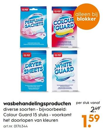 Aanbiedingen Wasbehandelingsproducten - Huismerk - Blokker - Geldig van 07/01/2017 tot 18/01/2017 bij Blokker