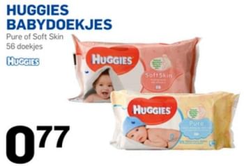 Aanbiedingen Huggies babydoekjes - Huggies - Geldig van 11/01/2017 tot 17/01/2017 bij Action