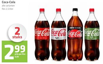 Aanbiedingen Coca-cola - Coca Cola - Geldig van 02/01/2017 tot 18/01/2017 bij Attent