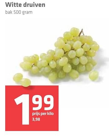 Aanbiedingen Witte druiven - Huismerk - Spar  - Geldig van 02/01/2017 tot 18/01/2017 bij Spar