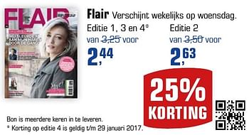 Aanbiedingen Flair - Huismerk - Primera - Geldig van 08/01/2017 tot 22/01/2017 bij Primera
