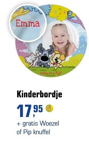Aanbiedingen Kinderbordje - Huismerk - Primera - Geldig van 08/01/2017 tot 22/01/2017 bij Primera