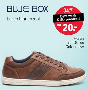 Aanbiedingen Herenschoenen - Blue-Box - Geldig van 08/01/2017 tot 22/01/2017 bij Scapino