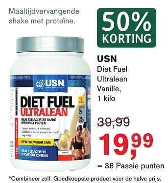 Aanbiedingen Usn diet fuel ultralean - USN - Geldig van 09/01/2017 tot 22/01/2017 bij Holland & Barrett