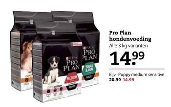Aanbiedingen Pro plan hondenvoeding - Pro Plan - Geldig van 09/01/2017 tot 22/01/2017 bij Pets Place