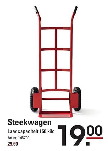 Aanbiedingen Steekwagen - Huismerk - Sligro - Geldig van 05/01/2017 tot 23/01/2017 bij Sligro