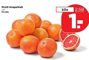 Aanbiedingen Plus grapefruit - Huismerk - Plus - Geldig van 15/01/2017 tot 21/01/2017 bij Plus