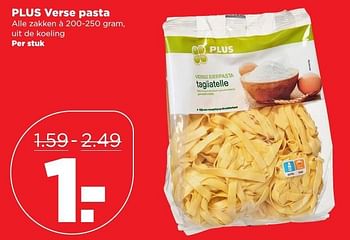 Aanbiedingen Plus verse pasta - Huismerk - Plus - Geldig van 15/01/2017 tot 21/01/2017 bij Plus