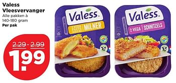 Aanbiedingen Valess vleesvervanger - Valess - Geldig van 15/01/2017 tot 21/01/2017 bij Plus