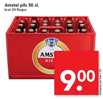 Aanbiedingen Amstel pils - Amstel - Geldig van 15/01/2017 tot 21/01/2017 bij Deen Supermarkten