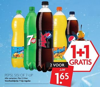 Aanbiedingen 7-up regular - 7-Up - Geldig van 15/01/2017 tot 21/01/2017 bij Deka Markt