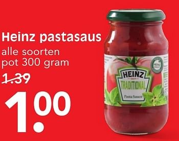 Aanbiedingen Heinz pastasaus - Heinz - Geldig van 15/01/2017 tot 21/01/2017 bij Em-té
