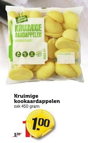 Aanbiedingen Kruimige kook aardappelen - Huismerk - Coop - Geldig van 16/01/2017 tot 22/01/2017 bij Coop