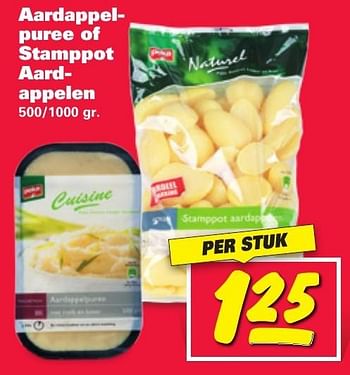 Aanbiedingen Aardappelpuree of stamppot aardappelen - Huismerk - Nettorama - Geldig van 16/01/2017 tot 22/01/2017 bij Nettorama