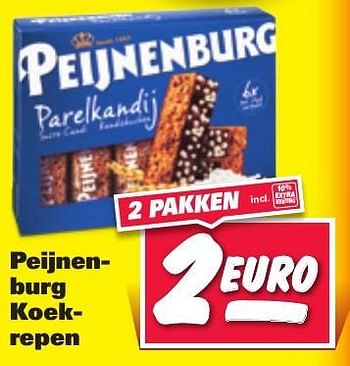 Aanbiedingen Peijnenburg koekrepen - Peijnenburg - Geldig van 16/01/2017 tot 22/01/2017 bij Nettorama