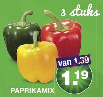 Aanbiedingen Paprikamix - Huismerk - Aldi - Geldig van 15/01/2017 tot 22/01/2017 bij Aldi