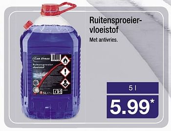 Aanbiedingen Ruitensproeiervloeistof - Car Xtras - Geldig van 15/01/2017 tot 22/01/2017 bij Aldi