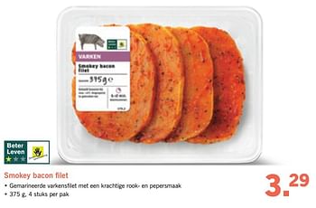 Aanbiedingen Smokey bacon filet - Huismerk - Lidl - Geldig van 16/01/2017 tot 22/01/2017 bij Lidl