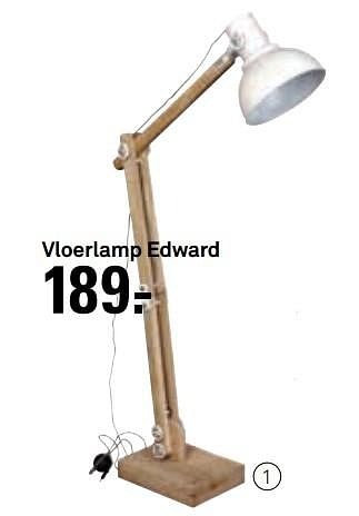 Aanbiedingen Vloerlamp edward - Huismerk Karwei - Geldig van 16/01/2017 tot 22/01/2017 bij Karwei