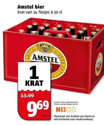 Aanbiedingen Amstel bier - Amstel - Geldig van 16/01/2017 tot 22/01/2017 bij Poiesz