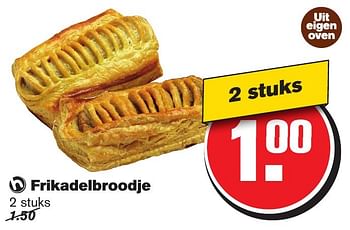 Aanbiedingen Frikadelbroodje - Huismerk - Hoogvliet - Geldig van 18/01/2017 tot 24/01/2017 bij Hoogvliet