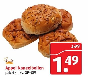 Aanbiedingen Appel-kaneelbollen - Fuite Bakkerij - Geldig van 18/01/2017 tot 24/01/2017 bij Boni Supermarkt
