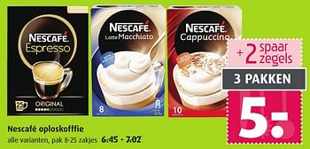 Aanbiedingen Nescafé oploskoffie - Nescafe - Geldig van 18/01/2017 tot 24/01/2017 bij Boni Supermarkt