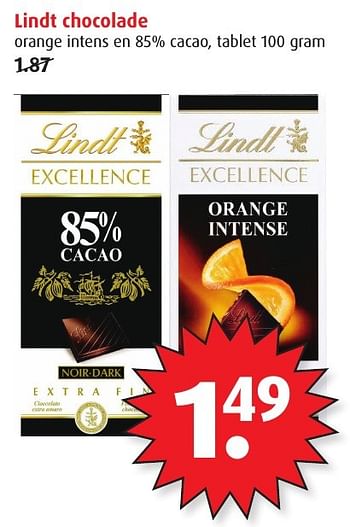 Aanbiedingen Lindt chocolade - Lindt - Geldig van 18/01/2017 tot 24/01/2017 bij Boni Supermarkt